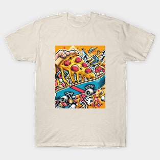 Pizza on the deck T-Shirt